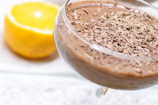 Шоколадно-манный мусс