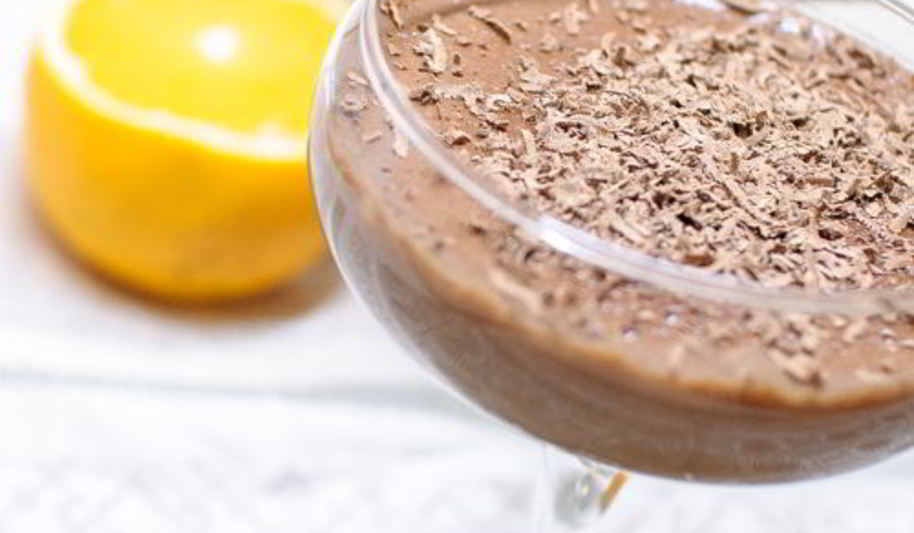 Рецепт шоколадна-манного мусс