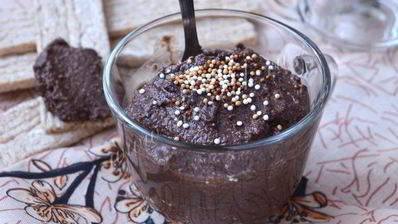 шоколадный мусс из тофу