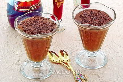 Шоколадный мусс Пат-а-бомб