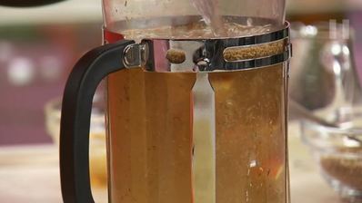 шоколадный мусс с хурмой