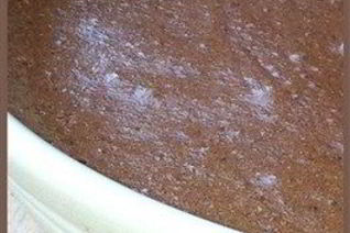 Шоколадный мусс со сливочным маслом