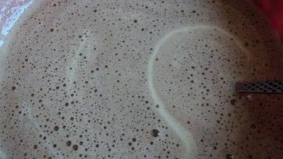 шоколадный рулет с черничным муссом