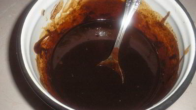 шоколадный торт-мусс с кофейно-карамельными трюфелями