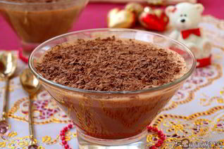 Сливочно-шоколадный мусс