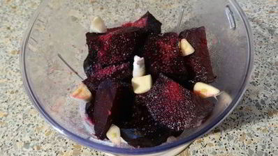 свекольный мусс