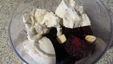 свекольный мусс