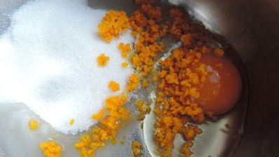 торт-купол цукотто с апельсиновым и шоколадным муссами