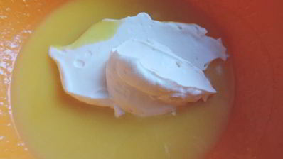 торт-купол цукотто с апельсиновым и шоколадным муссами