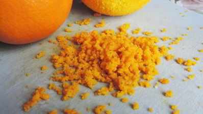 торт-купол цукотто с апельсиновым и шоколадным муссами