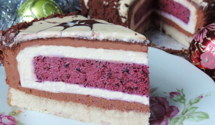 Рецепт торта-мусса фантазия