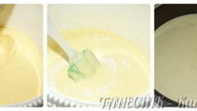 торт-мусс с персиками