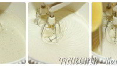 торт-мусс с персиками