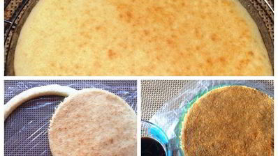 торт-мусс тирамису с зеркальной глазурью