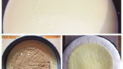 торт-мусс тирамису с зеркальной глазурью