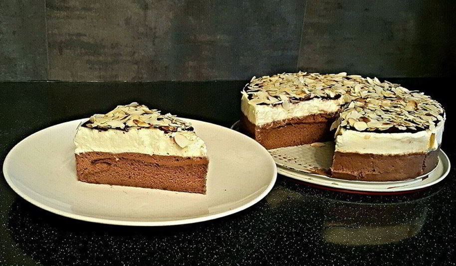 Рецепт торта-мусса три шоколада