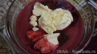 торт-мусс вишня в шоколаде