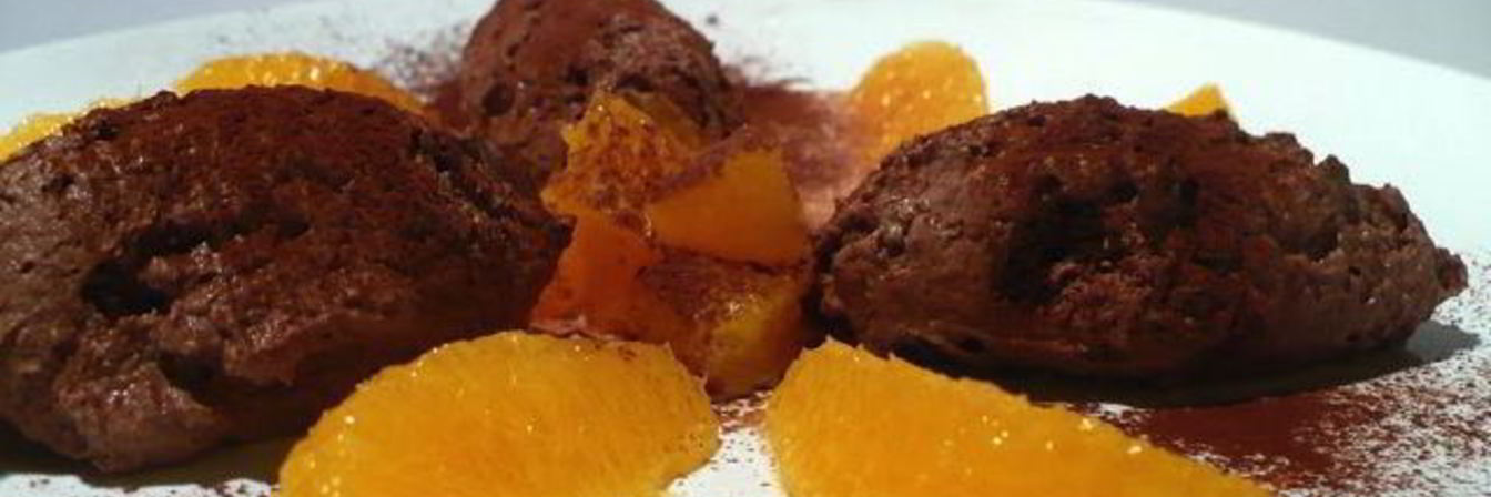 Творожно-шоколадный мусс Любовь к трем апельсинам