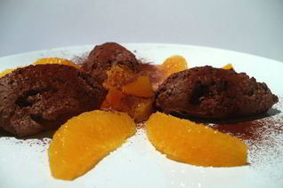 Творожно-шоколадный мусс Любовь к трем апельсинам