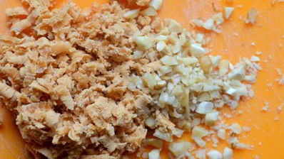 творожный мусс с ананасом и карамельными нотами