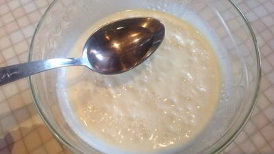 творожный мусс с персиками и киви