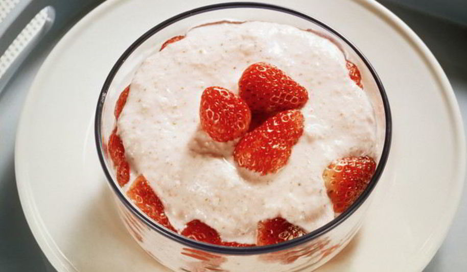 Рецепт творожного мусса с желатином