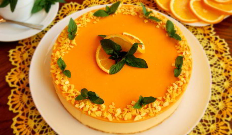 Рецепт тыквенного торта-мусса