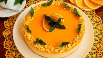 тыквенный торт-мусс