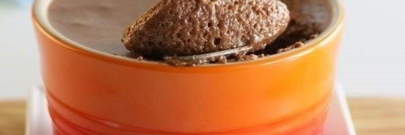 Воздушный мусс с апельсином и горьким шоколадом