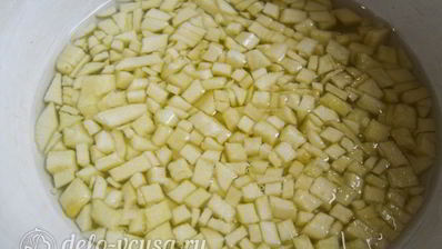 яблочный мусс