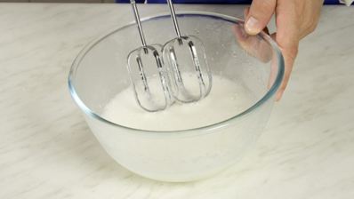 яблоки с лимонным муссом