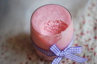 Ягодно-сметанный мусс из порошкового желе