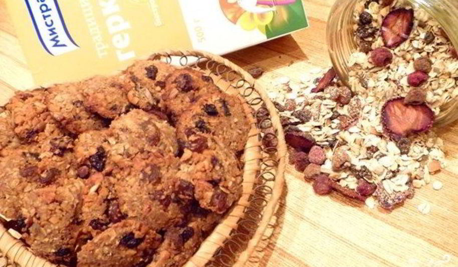 Рецепт мюсли запеченных