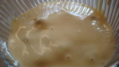 нежный клафути с малиной