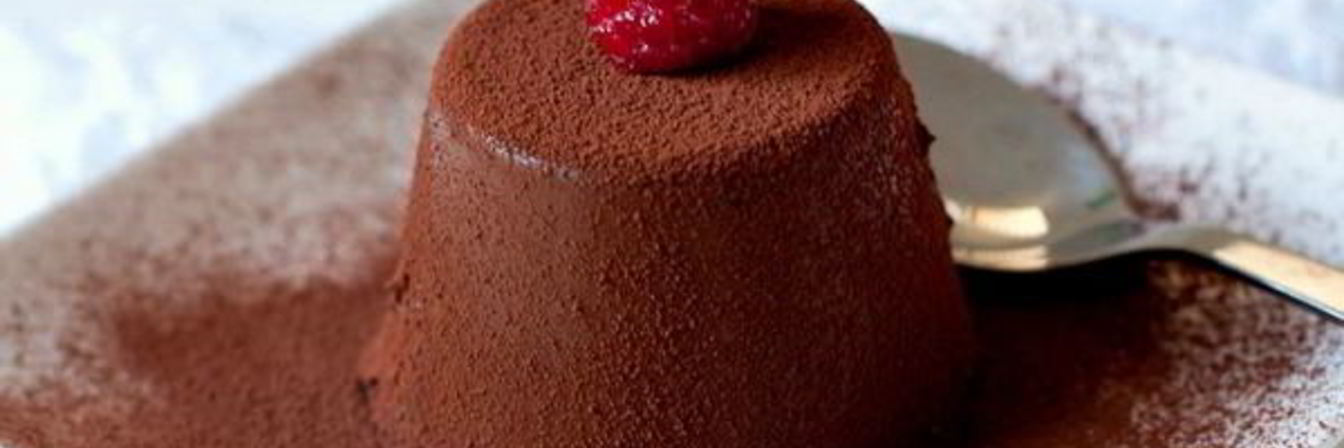 Панна котта из шоколада с медом