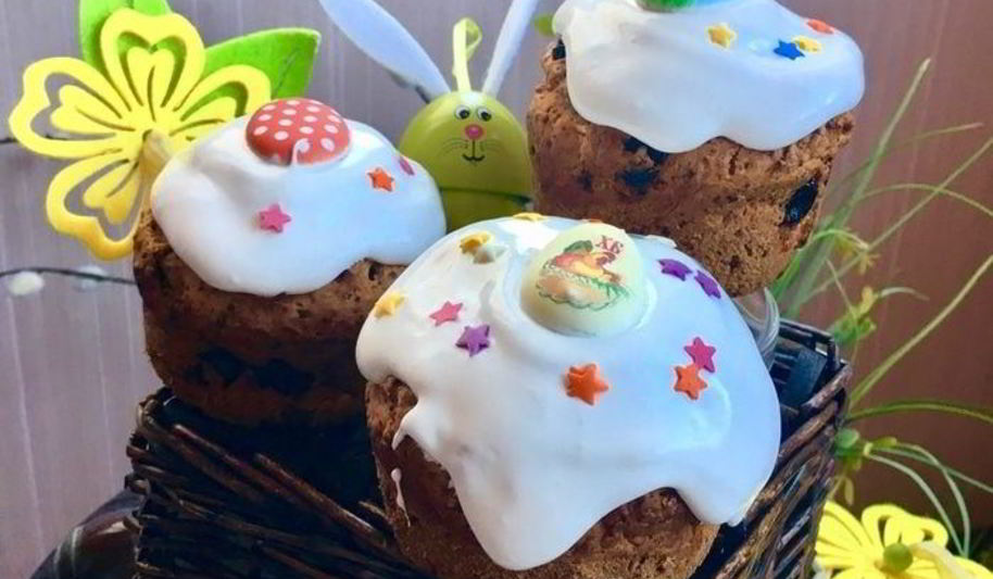 Рецепт бездрожжевых творожных куличей