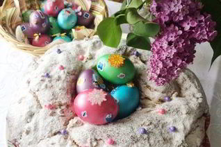 Болгарский кулич Козунак