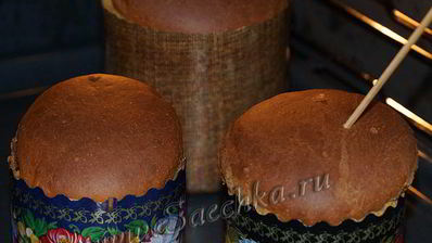 домашний пасхальный кулич