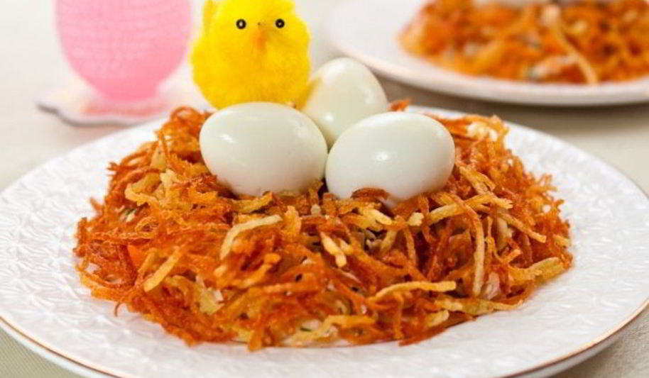 Рецепт гнездышек пасхальных