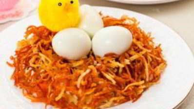 гнездышки пасхальные