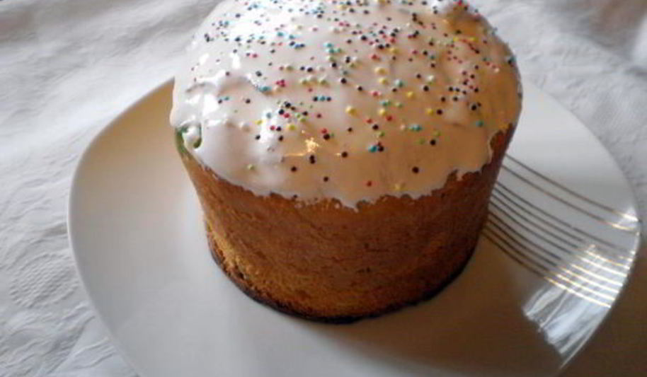 Рецепт кулича пасхального с изюмом и орехами