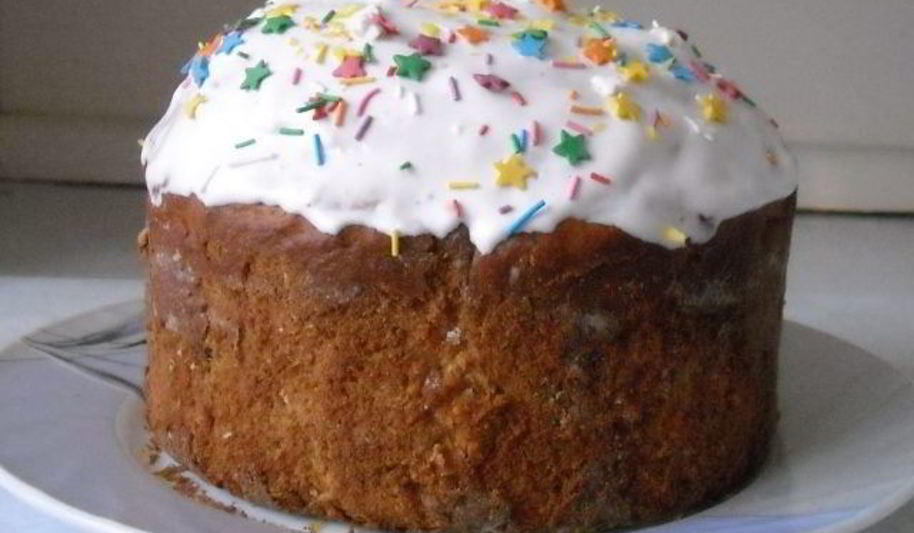 Рецепт кулича с белым изюмом