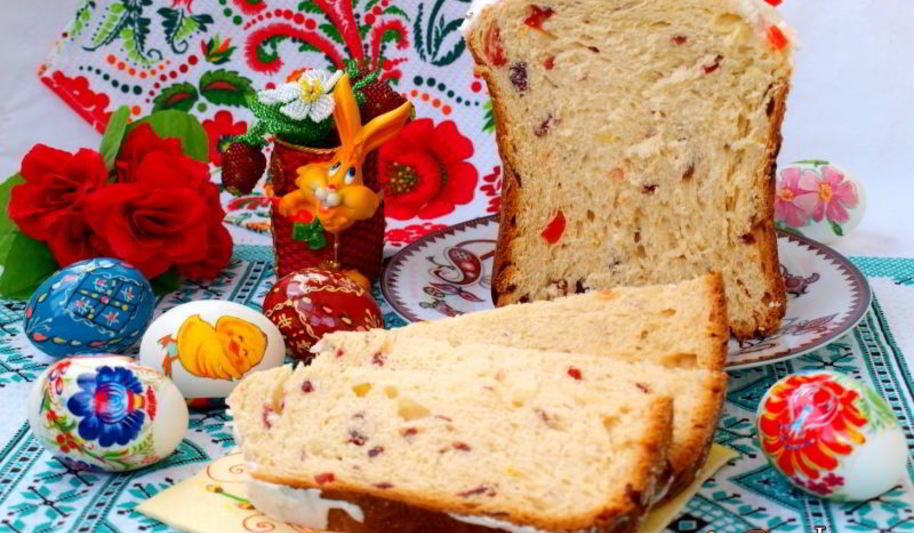 Рецепт кулича с вяленой клюквой в хлебопечке