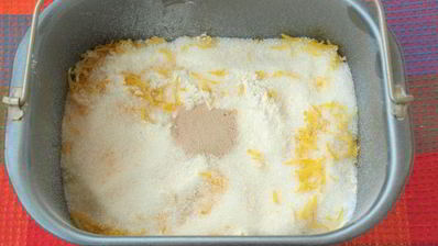 кулич с вяленой клюквой в хлебопечке