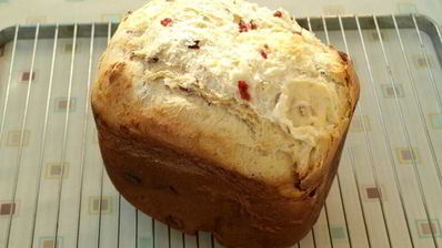 кулич с вяленой клюквой в хлебопечке