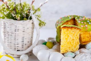 Кулич шафрановый