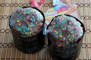 Кулич творожный бездрожжевой