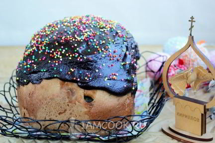 Кулич в хлебопечке