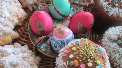 куличи в хлебопечке, яичной скорлупе и бумажных формах