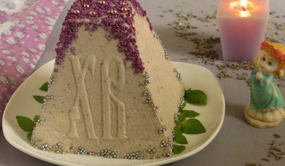 Рецепт лавандовой пасхи